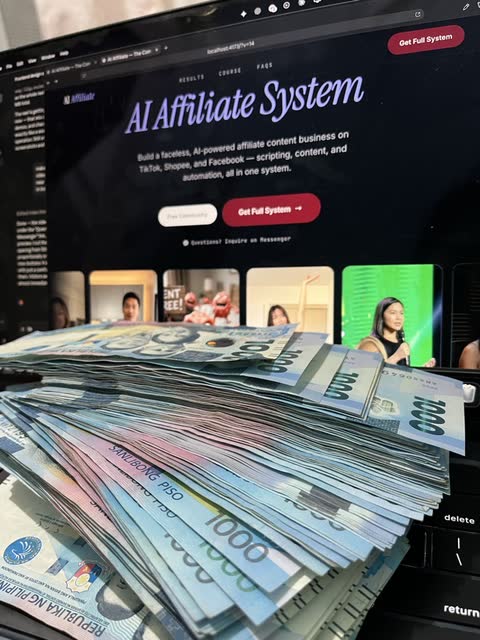 Cash withdrawal from affiliate earnings